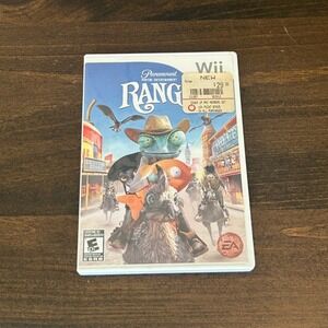 Rango Nintendo Wii Kids Family Video Game Paramount Digital‎ Action Adventure